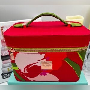 Ted Baker Floral Vanity Case - EUC
